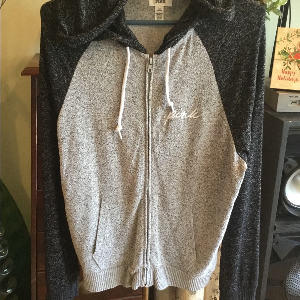 Like New VS PINK Sweater Full Zip